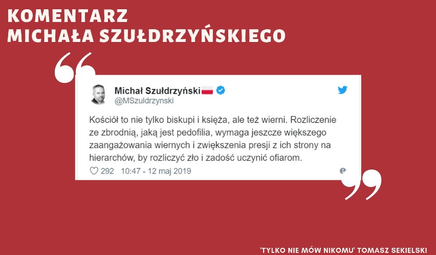 „Tylko nie mów nikomu": Film Sekielskiego wywołuje ogromne emocje. Hołownia: Rzygać mi się chce ZOBACZ KOMENTARZE [16. 5. 2019 r.]