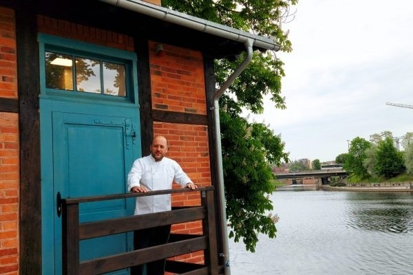 Pierwszy lokal na terenie Młynów Rothera na Wyspie Młyńskiej...