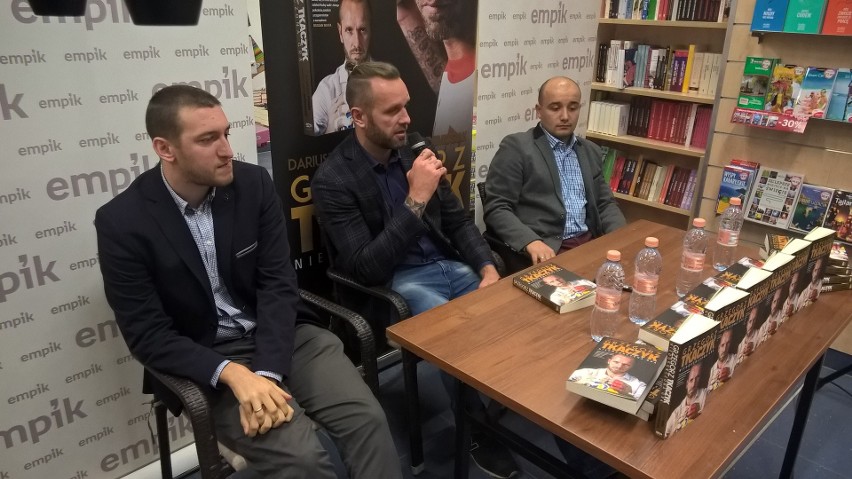 Grzegorz Tkaczyk promował w Kielcach swoją książkę