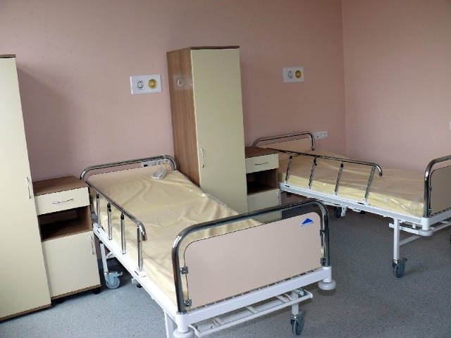 Tak wyglądają teraz niektóre sale w jędrzejowskim szpitalu.