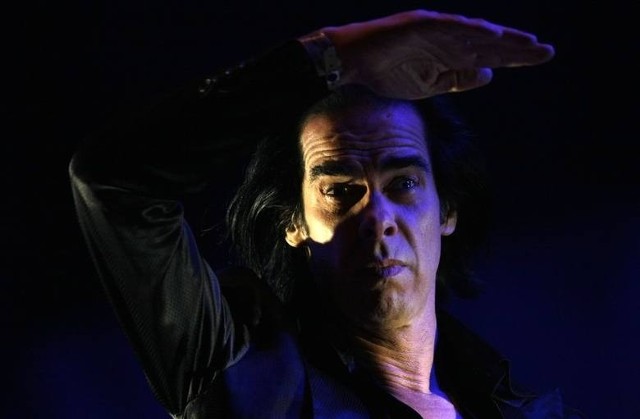 Nick Cave podczas Open'er Festival.