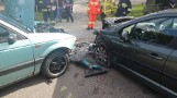 Wypadek w Nowęcinie. Matka i 4-letnie dziecko w szpitalu [ZDJĘCIA]