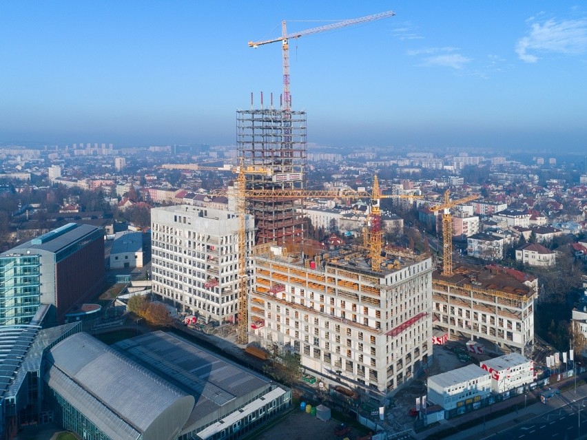 Przebudowa szkieletora i budowa Unity Centre