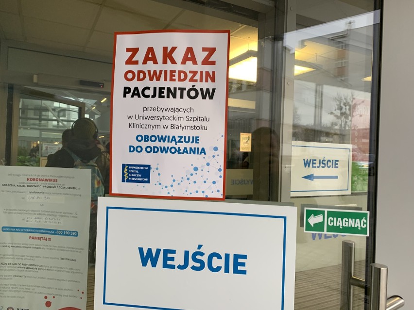 Szesnastu pracowników USK zamkniętych w szpitalu na kwarantannie. Przez pacjenta hospitalizowanego wcześniej w Bielsku Podlaskim (ZDJĘCIA)