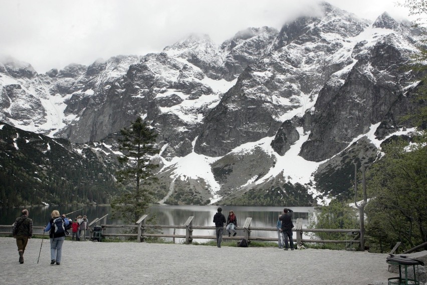 Trasa na Morskie Oko jest piękna i stosunkowo prosta, choć...