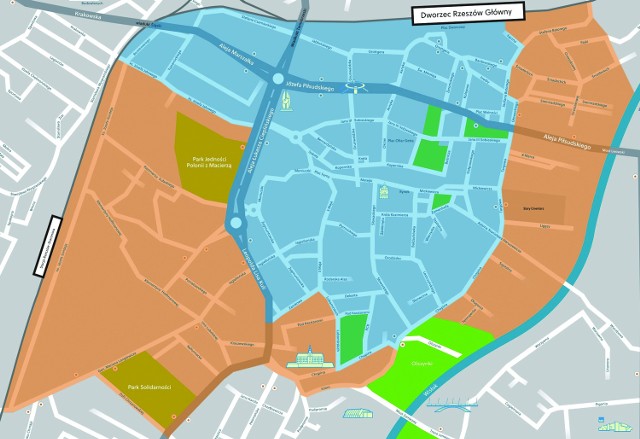 Z opłat będzie wyłączony parking przy moście Zamkowym. W strefie bliżej centrum opłaty mają wynieść od 2 do 2,8 zł za godzinę. Na jej obrzeżach zapłacimy 2 zł za 60 minut