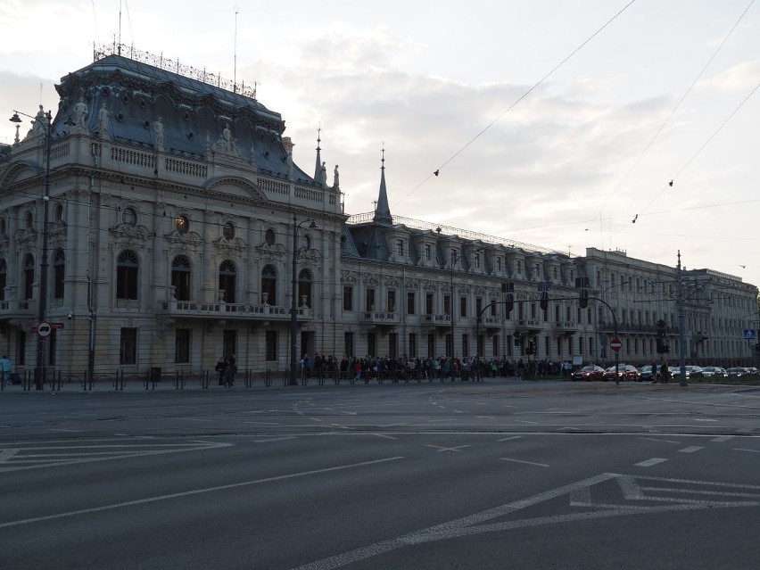 Płac Poznańskiego to wizytówka Łodzi.