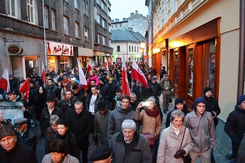 Marsz Pamięci Żołnierzy Wyklętych w Bielsku-Białej