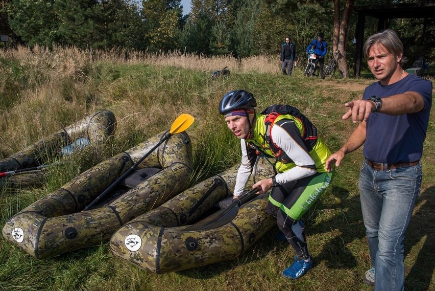 Na pontonie, rowerze i pieszo, czyli Silesia Race w Miasteczku Śląskim