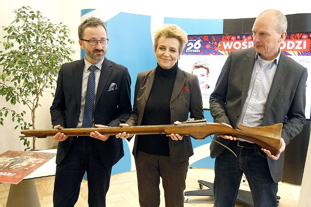 Replika muszkietu została wystawiona na aukcji WOŚP przez władze miasta Łodzi