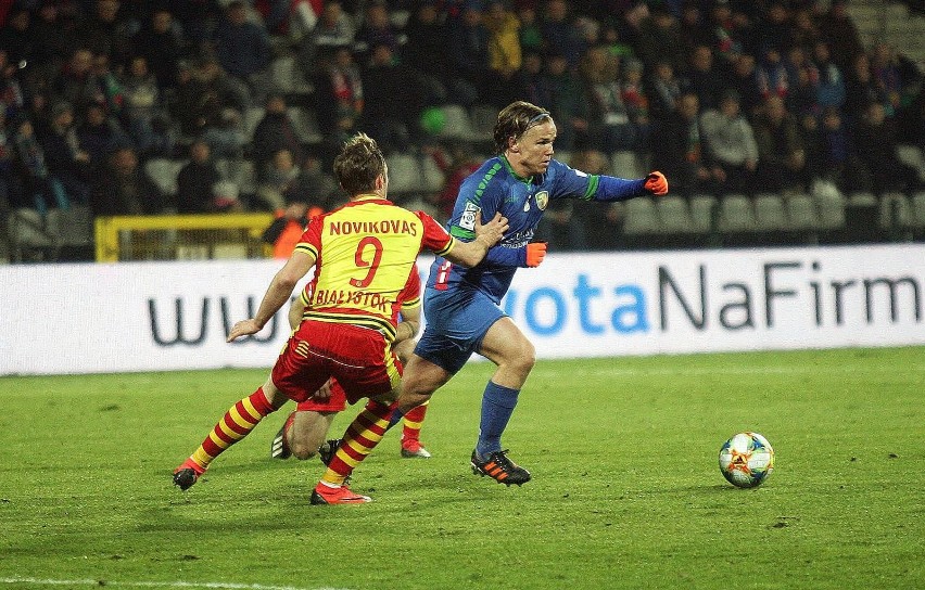 Miedź Legnica - Jagiellonia Białystok 0:3. Żołto-Czerwoni...