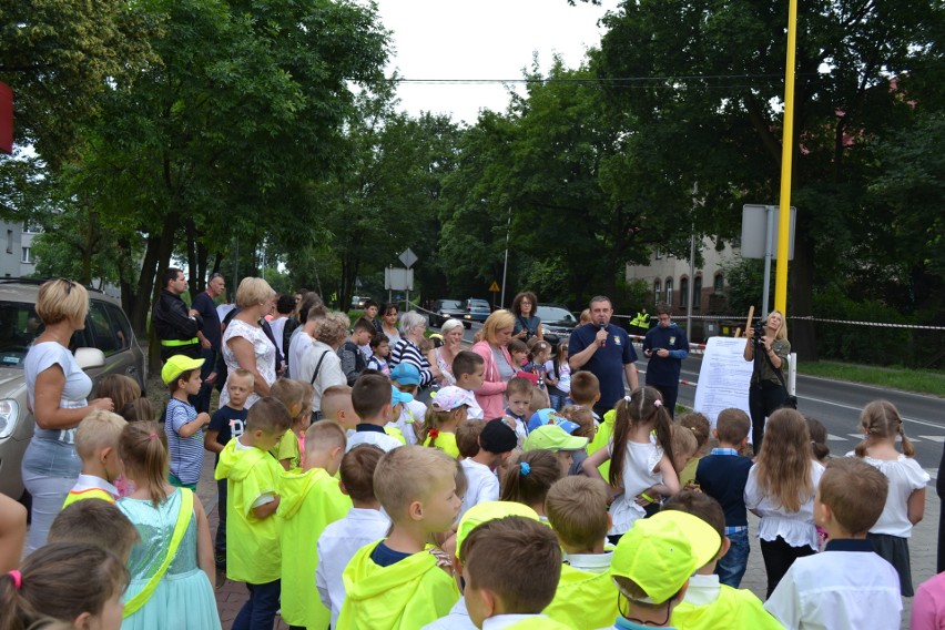 Akcja „Prędkość i hamowanie" na skrzyżowaniu w Brzezince