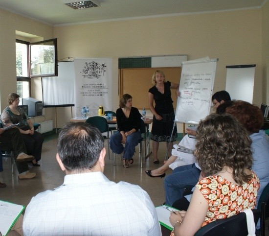 Uczestnicy spotkania dzielili się doświadczeniami z różnych kół DFK.