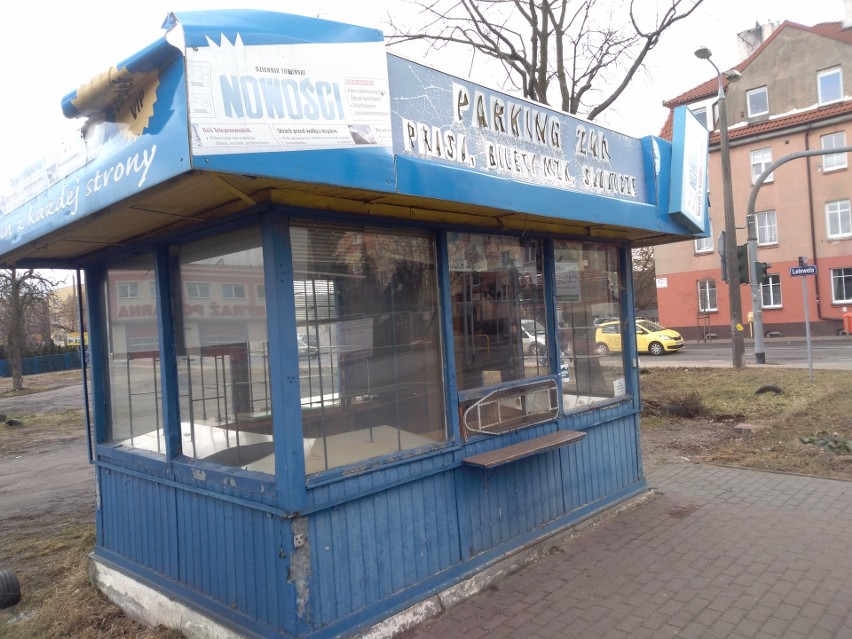 Później pojawił się kiosk