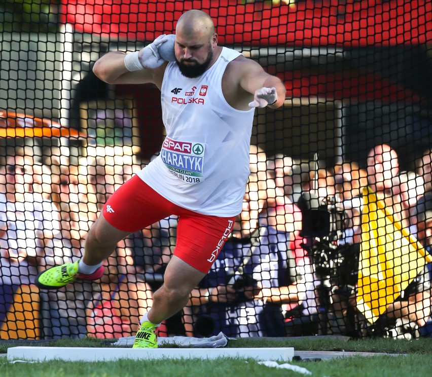 Michał Haratyk w ubiegłym roku został mistrzem Europy na...