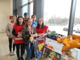 Sandomierska Caritas zakończyła zbiórkę i przygotowuje paczki żywnościowe na święta. Zobacz zdjęcia wolontariuszy w akcji