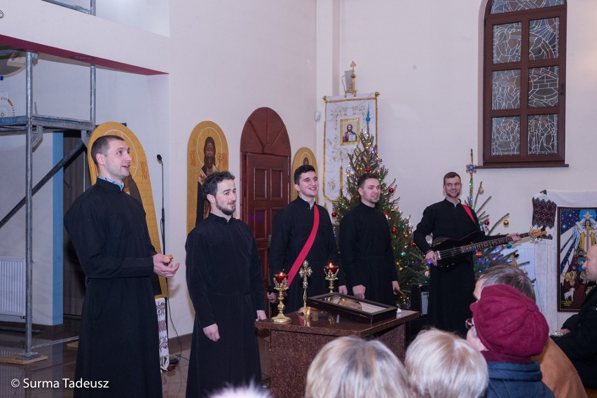 To nie była mafia, ale klerycy z Kijowa. Seminaryjny zespół MetaNoja wystąpił w cerkwi greckokatolickiej w Stargardzie [ZDJĘCIA, WIDEO]