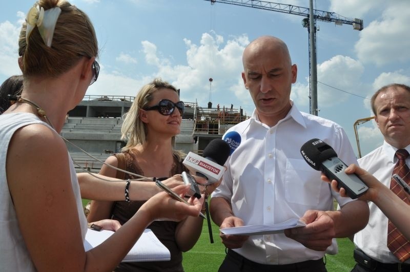 Ogłoszenie decyzji o stadionie w B-stoku