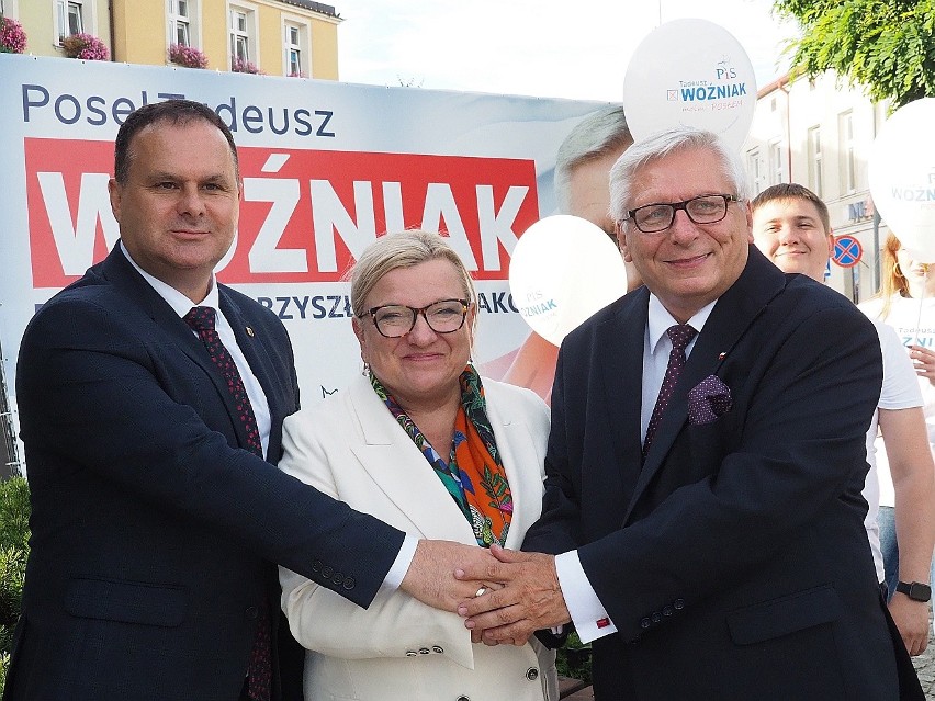 Beata Kempa i Robert Baryła wspierają w wyborach Tadeusza...