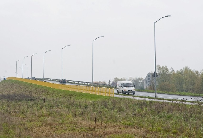 Pierścień drogowy w Koszalinie.
