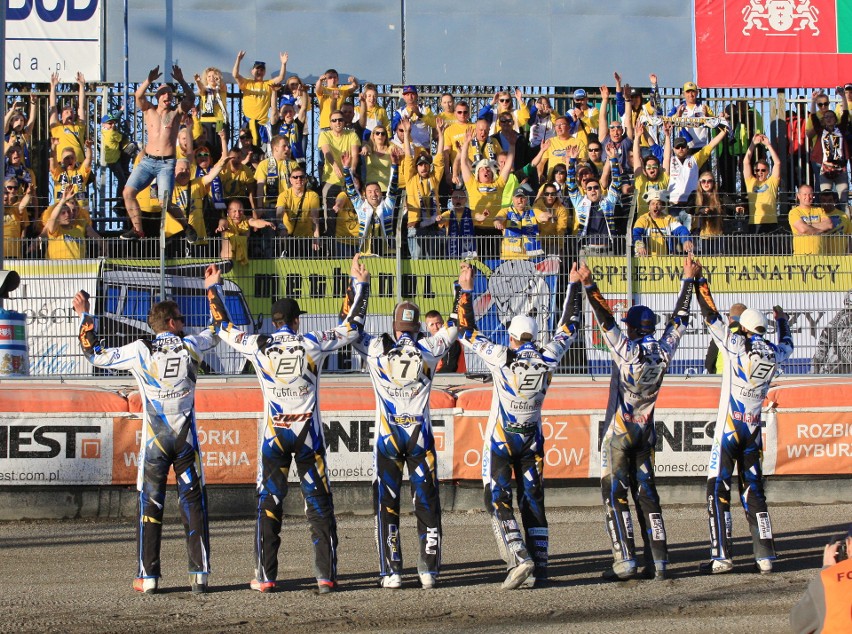 Podczas meczu w Gdańsku żużlowców Speed Car Motoru wspierała liczna grupa kibiców z Lublina (ZDJĘCIA)