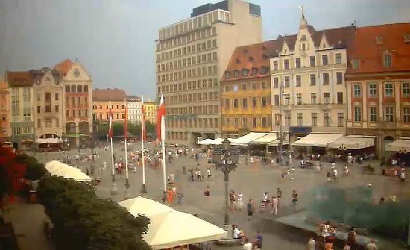 Wrocław: Sobota była gorąca i burzowa. W stolicy Dolnego Śląska popadało (RADAR NA ŻYWO)