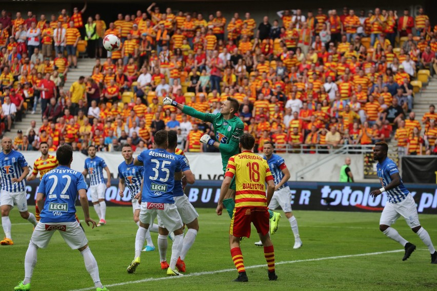 Jagiellonia - Lech 2:2. Jagiellonia Białystok wicemistrzem...