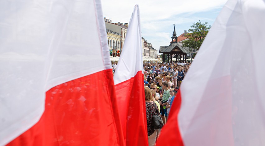 Uroczystości 30. rocznicy wolnych wyborów w Rzeszowie.