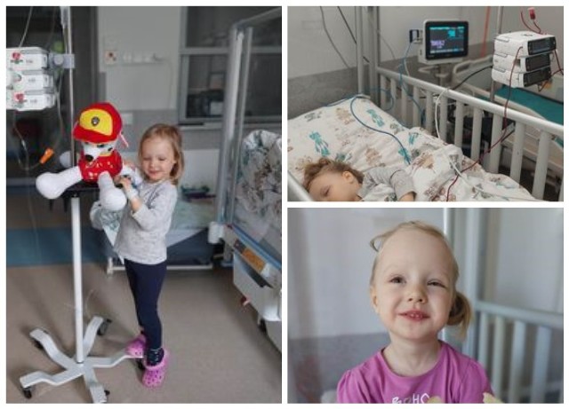 3-letnia Lilianka od miesiąca walczy z dwoma nowotworami. Rodzina prosi o wsparcie na leczenie
