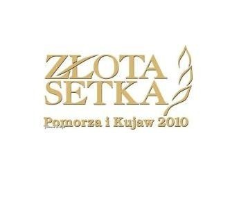 Oto logo plebiscytu Złota Setka Pomroza i Kujaw 2010