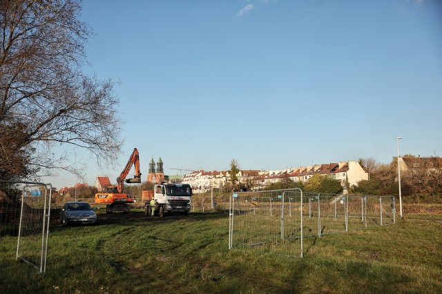 Tak aktualnie wygląda stan budowy mostów Berdychowskich w Poznaniu.