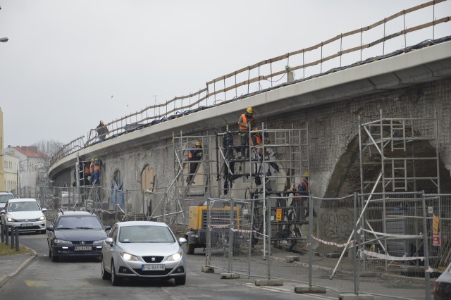 Remont estakady to inwestycja w samym centrum miasta, tuż przy bulwarach