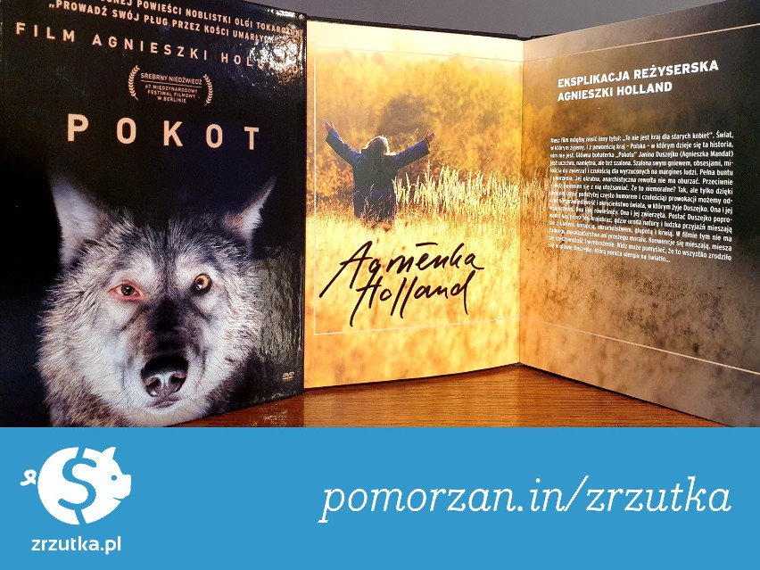 Płytę DVD z filmem „Pokot” Agnieszki Holland oraz autografem...