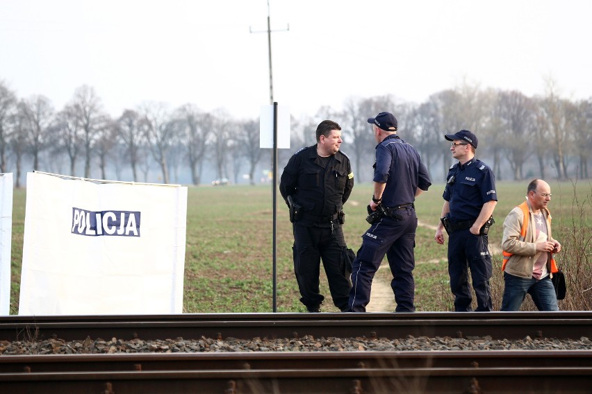 Wypadek koło Jezierzyc.