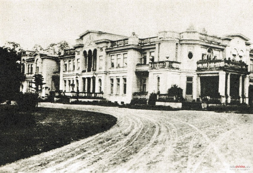 Lata 1920-1939 , Tak wyglądał pałac we Włostowie w kresie...