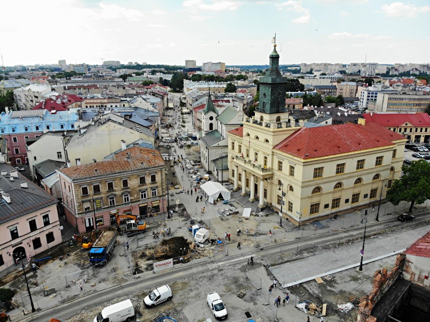 Remont Krakowskiego Przedmieścia w Lublinie zbliża się ku...