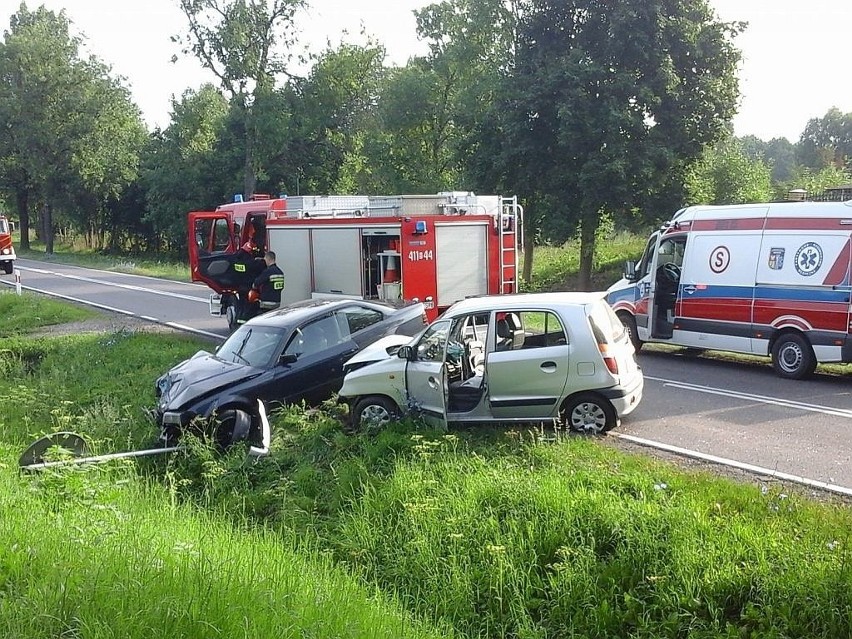 Wypadek na DK 19 w m. Haćki. Ranna kobieta poleciała...