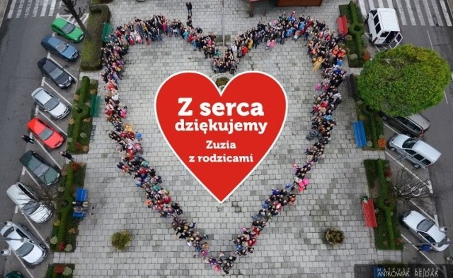 Najbardziej spektakularną akcją zorganizowaną przez stowarzyszenie było „Wyjątkowe Serduszko Zuzi”.