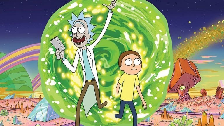3. "Rick and Morty" (5,9 mln wspomnień w serwisie)...