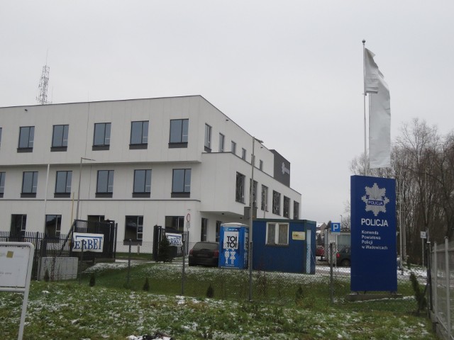 Nowa siedziba wadowickiej policji. Pawilony przy ul. Piłsudskiego w Wadowicach oddano do użytku w lutym 2021 r.