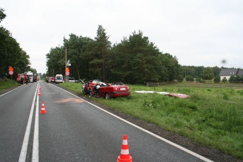 Wypadek w Szkocji pod Szubinem