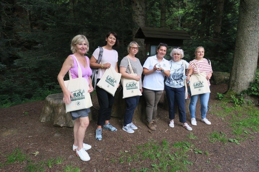 Leśnicy w Bieszczadach gościli polską młodzież z Litwy