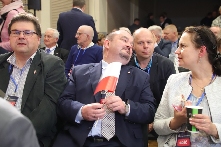 Wizyta prezesa PiS w Jastrzębiu trwała ok. dwóch godzin.