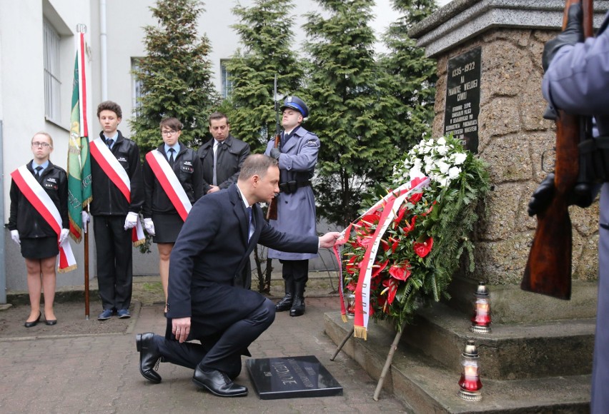 Prezydent RP Andrzej Duda w czwartek, 9 marca, odwiedził...