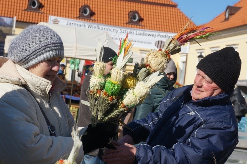 Rynek Kościuszki. XXIV Jarmark Wielkanocny Sztuki Ludowej Podlasia (zdjęcia, wideo)