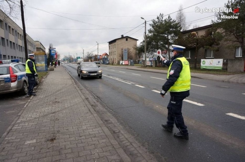 Policjanci łapali w Mikołowie kierowców łamiących przepisy