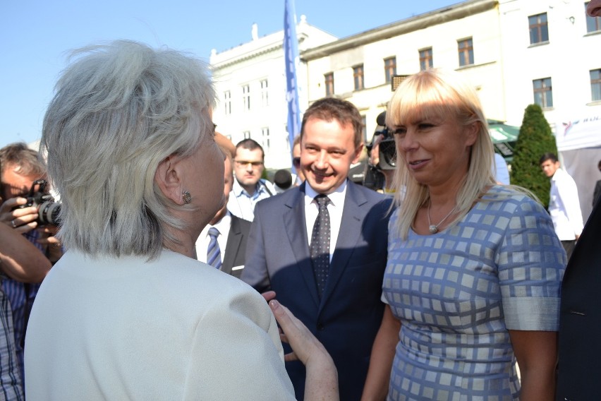 Elżbieta Bieńkowska w Rybniku