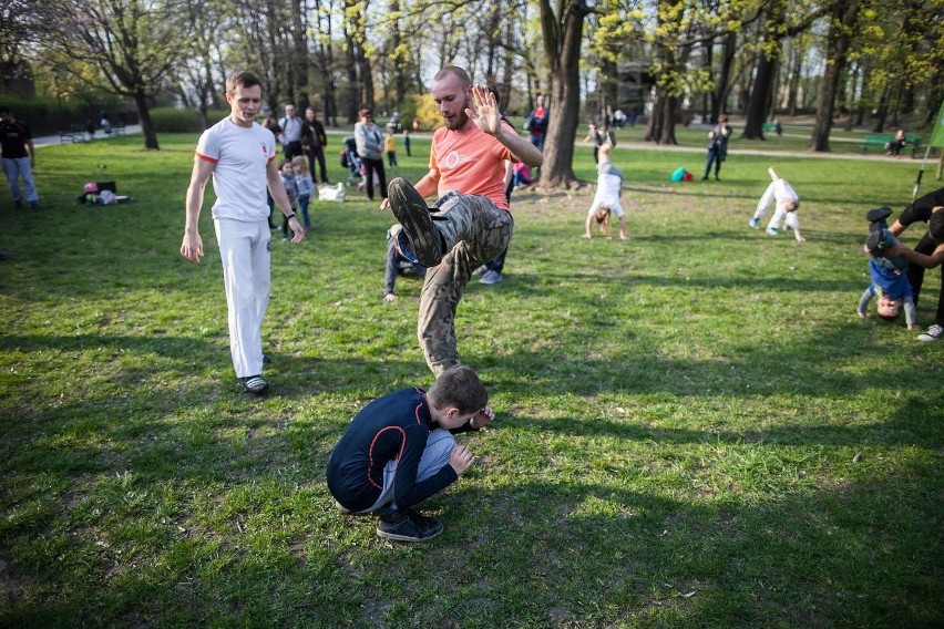 Capoeira w Parku Helenów [ZDJĘCIA]