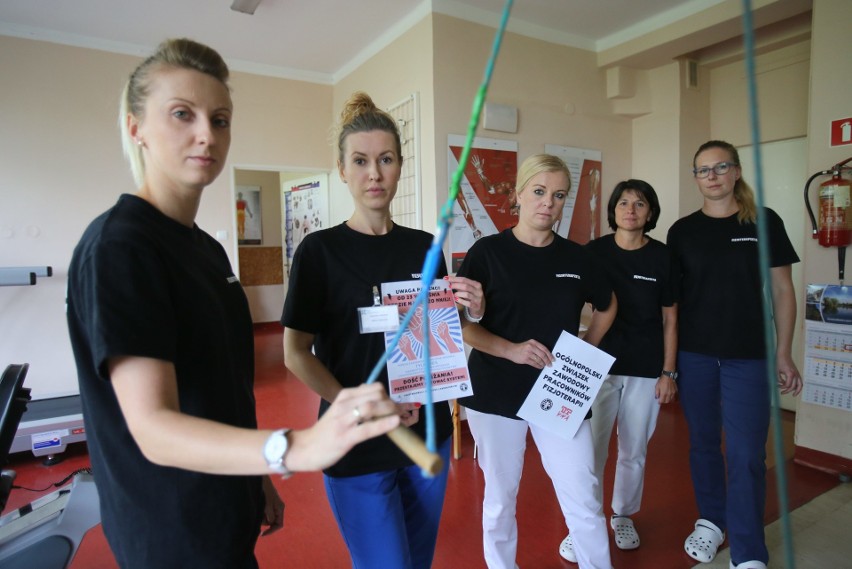 Ogólnopolski protest fizjoterapeutów i diagnostów...