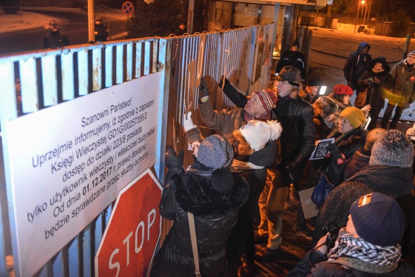 Protest przeciwko mowie nienawiści w TVP, 26.01.2019